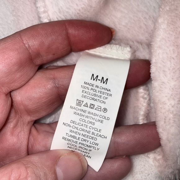 Kate Spade Blush Heart Print Robe - Picture 4 of 4